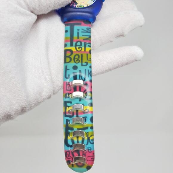 Disney Tinker Bell Snap Watch Flirt Blue - Picture 6 of 11